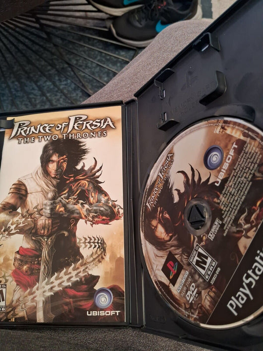 Prince of Persia: The Two Thrones (Sony PlayStation 2, 2005) PS2 CIB With Manual