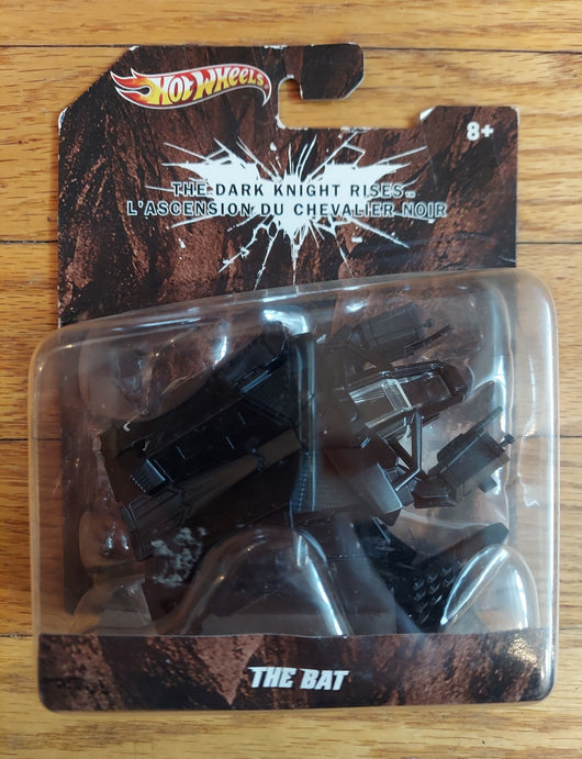 Hot Wheels: The Dark Knight Rises - The Bat - DC Comics - New Sealed - Fast Ship