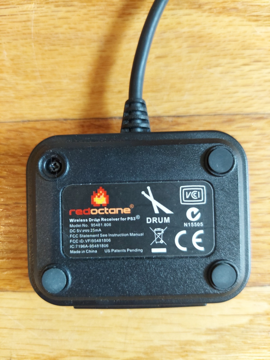 Wireless Drum Receiver For PS3 , Works, Fast Shipping!