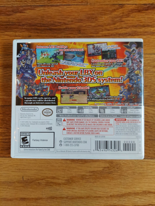 LBX: Little Battlers eXperience 3DS, Works, Fast Shipping