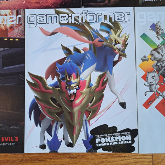Game Informer Magazine, Lot Of 10,check Photos, Fast Shipping