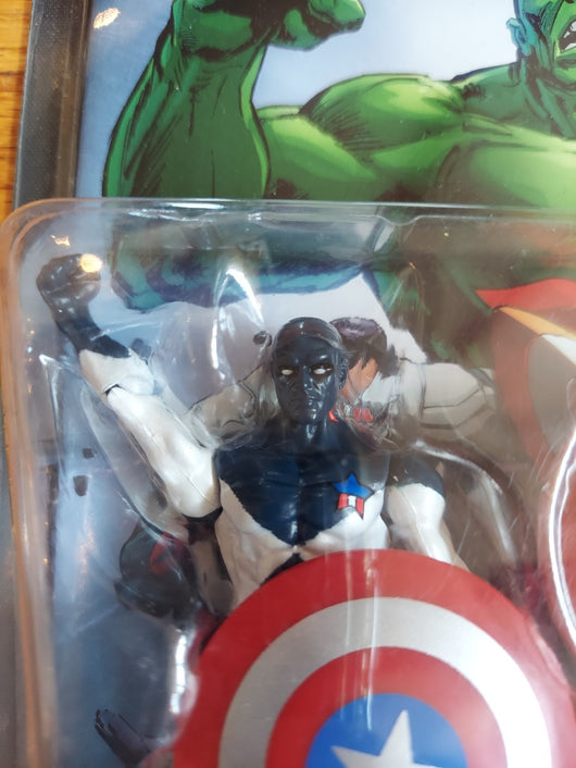Marvel Legends Series: Shield-Wielding Heroes W/Secret Wars Comic Book Figures