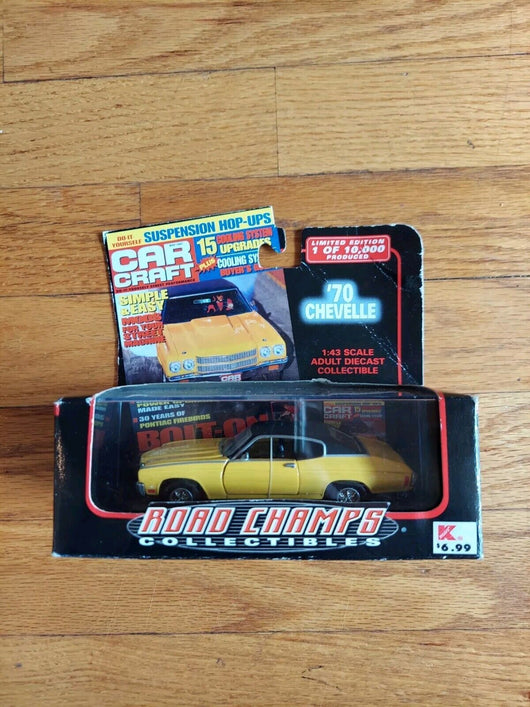 Road Champs Collectibles: Chevy 5 Car Lot ('55 Chevy, '55 Chevy W/Flames, '69...