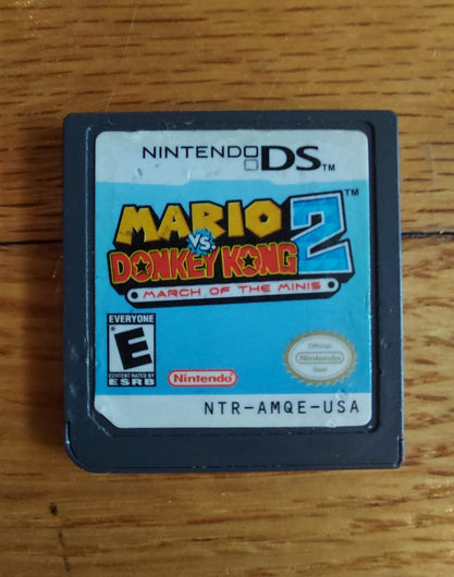 Mario Vs. Donkey Kong 2: March Of The Minis - Nintendo DS Game Works, Fast Ship!