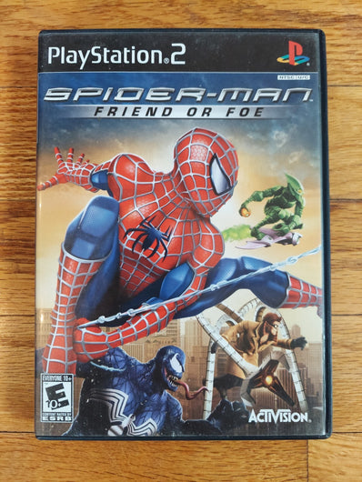 Spider-Man: Friend Or Foe (CIB) - PS2, Fast Shipping