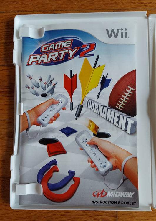 Game Party & Game Party 2 Combo - Nintendo Wii - Arcade Sports - Fast Shipping!