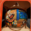 Walt Disney Merry Christmas 1989 Glass Ball Ornament Pinocchio. Fast Shipping