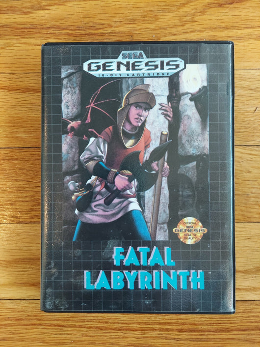 Fatal Labyrinth (CIB) - Sega Genesis,Works, Fast Shipping!