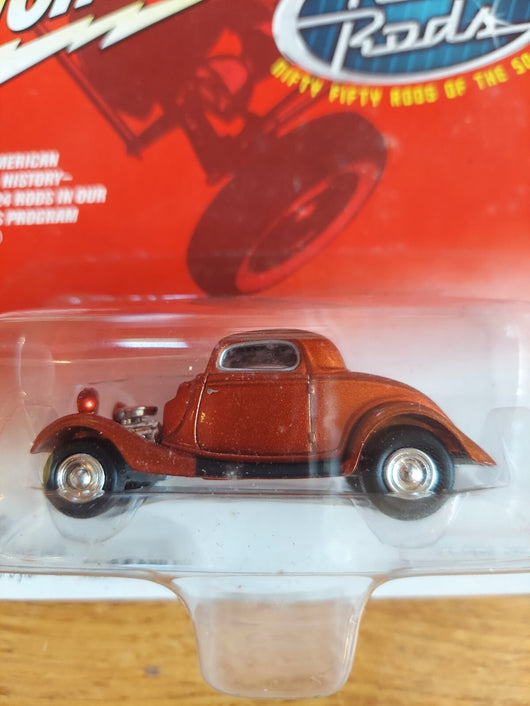 Johnny Lightning: Retro Rods Combo - 1:64 Scale - '34 Ford Coupe Pack
