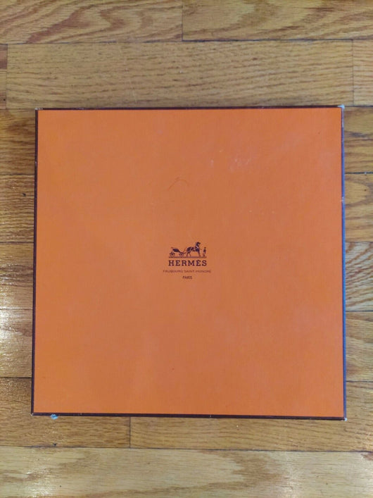 Authentic Hermes Calendar Scarf W/Box, Fast Shipping!