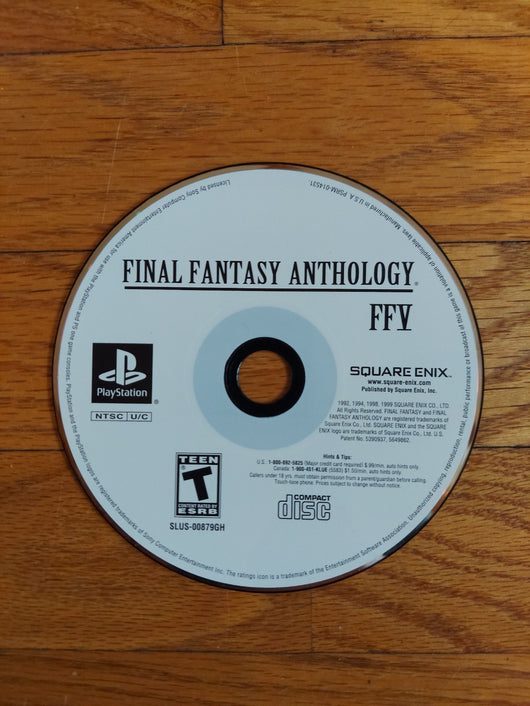 Final Fantasy Anthology - Greatest Hits (Discs & Manual Only) - PS1, Fast Ship!