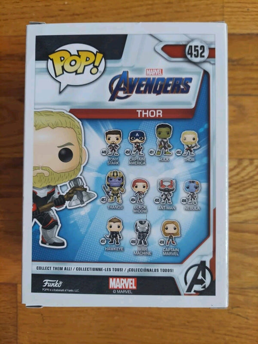 Funko Pop! Avengers Bundle (Captain America #450, Hulk #451, Thor #452, Hawkeye