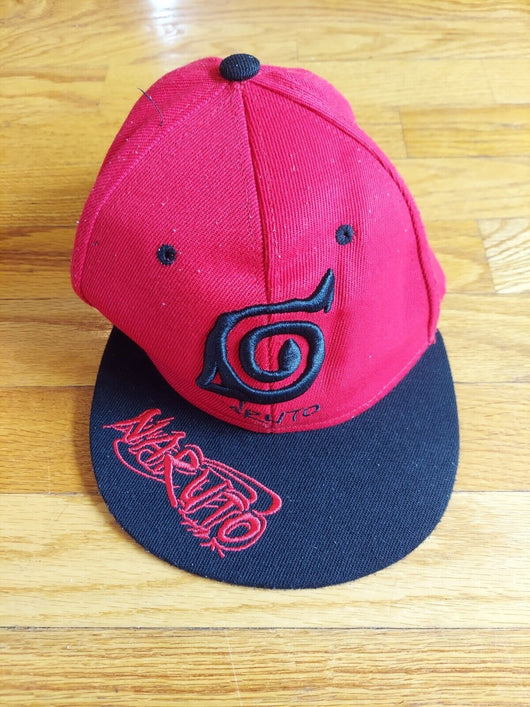 Naruto Snapback Hat (Red & Black), Fast Shipping