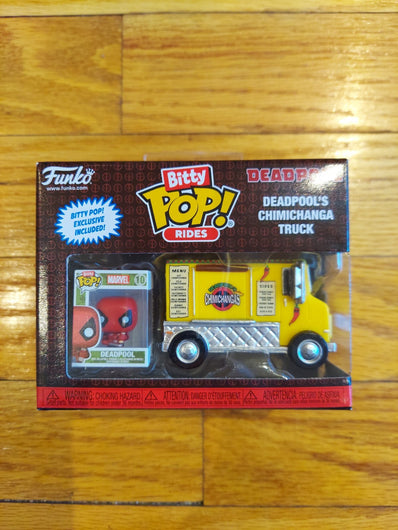 Funko: Bitty Pop Rides - Deadpool's Chimichanga Truck, Fast Shipping!