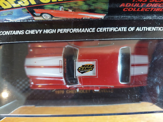 Road Champs Collectibles: Chevy 5 Car Lot ('55 Chevy, '55 Chevy W/Flames, '69...