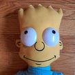 BART SIMPSON Plush Stuffed RAG DOLL 1990 Vintage, FAST SHIPPING