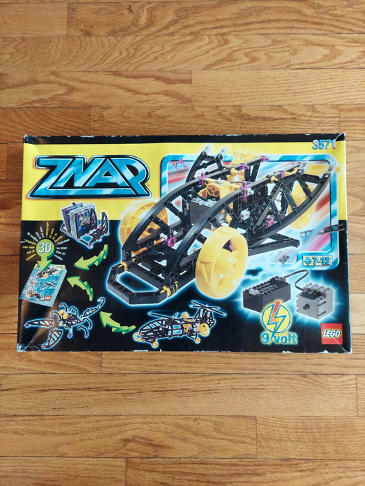 LEGO ZNAP (3571): Black Mobile Motorized (Brand New), Fast Shipping!