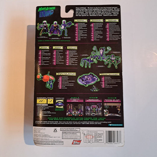 Mars Attacks Paeec Overlord Action Figure Trendmasters Vintage 1996