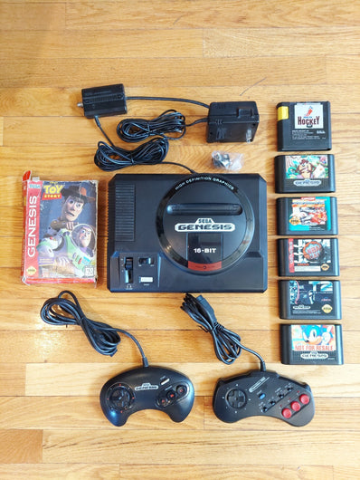 Sega Generation 1st Generation Bundle W/2 Controllers and 7 Games, Fast Shipping