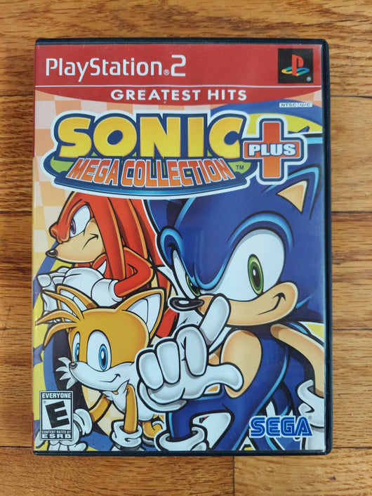 Sonic Mega Collection Plus (Sony PlayStation 2, 2004), Manual, Works, Fast Ship