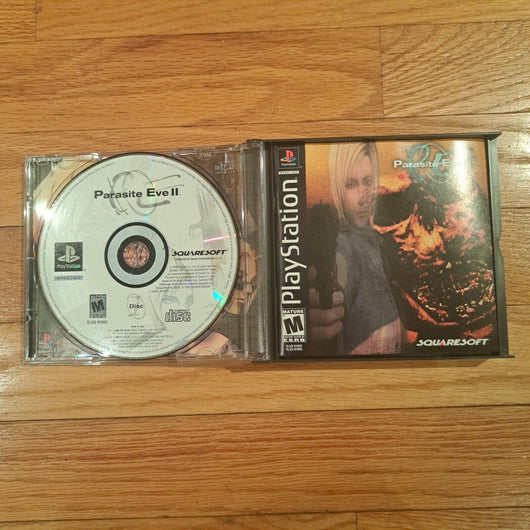 Parasite Eve II 2 (Sony PlayStation 1, 2000) PS1 CIB Complete NM Disc,Fast SHIP