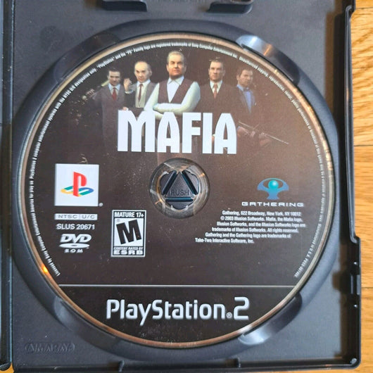 Mafia (PlayStation 2 PS2 2004) Complete with Manual Authentic Tested, Fast Ship