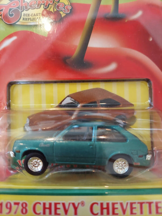 Motor Max: Fresh Cherries - 1978 Chevy Chevette - 1/64 Scale, Fast Shipping
