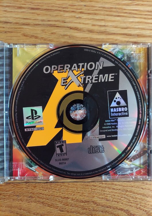 Action Man Operation Extreme (CIB) - PS1 Game Retro Classic Works Fast Shipping!