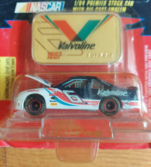Racing Champions: 1/64 Premier Stock Car With Die Cast Emblem - 4 Lot NEW Sealed