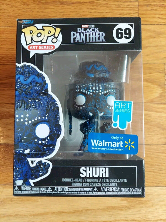 Funko Pop! Black Panther Series Bundle (M'Baku #67, Shuri #69, Black Panther #70