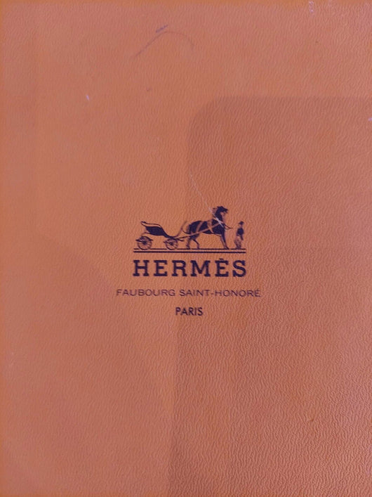 Authentic Hermes Calendar Scarf W/Box, Fast Shipping!