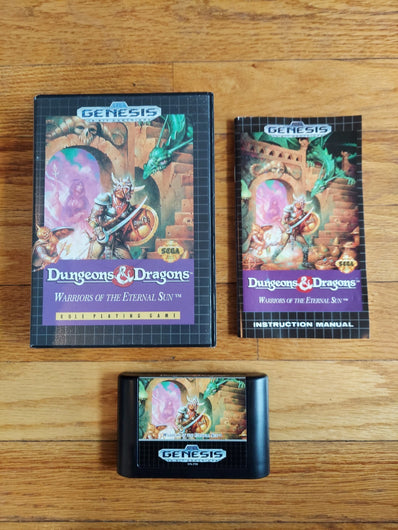 Dungeons & Dragons: Warriors Of The Eternal Sun (CIB) - Sega Genesis, Fast Ship