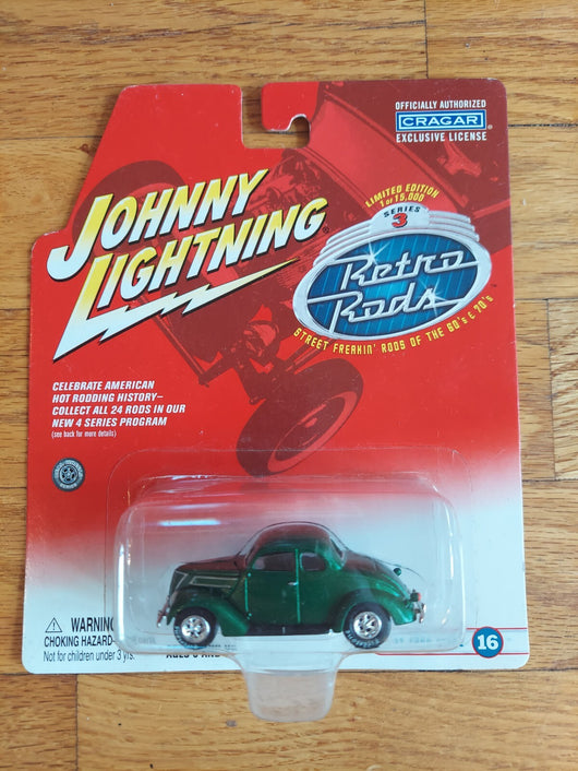 Johnny Lightning: Retro Rods Combo - 1:64 Scale - '34 Ford Coupe Pack