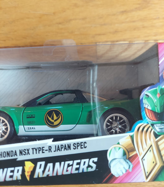 Jada Toys: Power Rangers - 2002 Honda NSX Type-R Japan Spec (Green) Fast Ship!