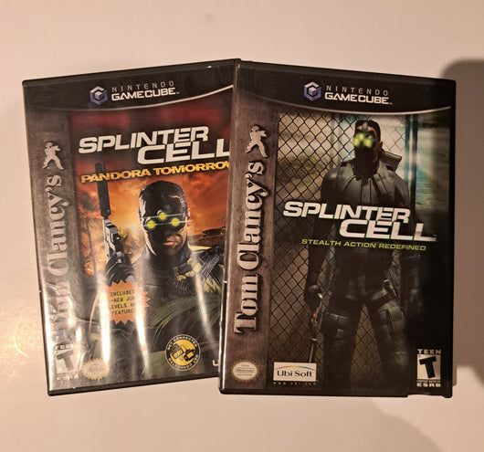Splinter Cell: Pandora Tomorrow Stealth Action Redefined Nintendo Gamecube Combo