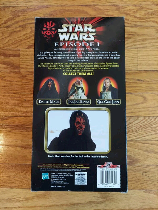 Darth Maul with Lightsaber Star Wars Episode I 1 12