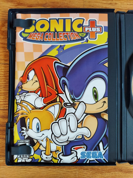 Sonic Mega Collection Plus (Sony PlayStation 2, 2004), Manual, Works, Fast Ship