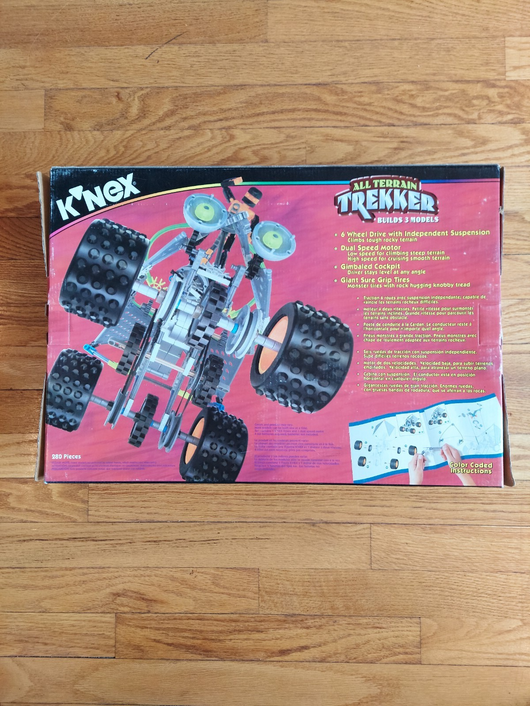K'NEX: All Terrain Trekker (Builds 3 Models) - Open Box/Sealed Pieces  Fast Ship