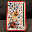 TWISTED WHISKERS 3 DOG CHRISTMAS ORNAMENTS CARLTON CARDS NEW IN COLLECTOR TIN