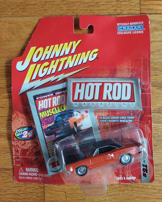 Johnny Lightning: Hot Rod Magazine - 1969 Dodge Super Bee -1/64 Scale NEW Sealed