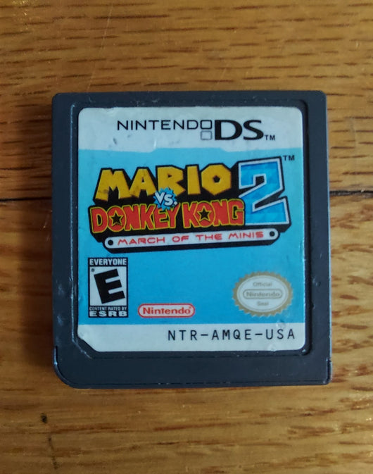 Mario Vs. Donkey Kong 2: March Of The Minis - Nintendo DS Game Works, Fast Ship!