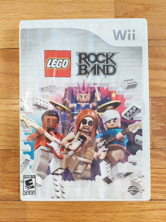 Wii Rockband Bundle W/Wireless Drumset, Kick Pedal, Drum Dongle, Drum Sticks