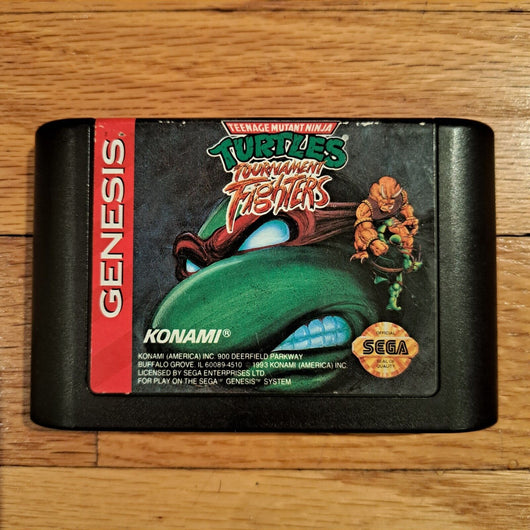 Teenage Mutant Ninja Turtles: Tournament Fighters (Sega Genesis) Cart Only,Works