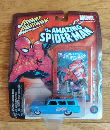 Johnny Lightning: The Amazing Spider-Man #495 - 1960's AMC Rambler Wagon - 1/64