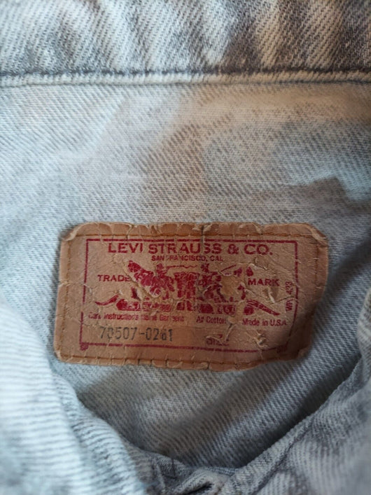 Custom 1960's Batman & Joker Levi Denim Jacket: Men's Size M,Fast Shipping - Retro Daddy Gaming