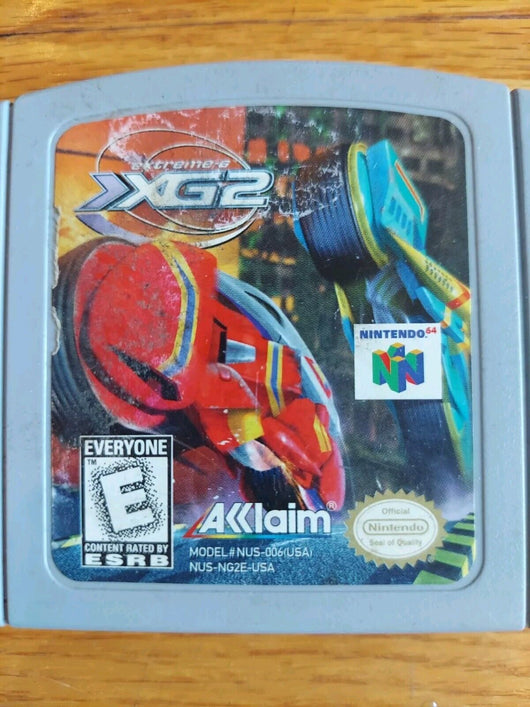 Extreme G2 XG2: Nintendo 64 Authentic Cartridge! Quick Shipping!!, Works - Retro Daddy Gaming