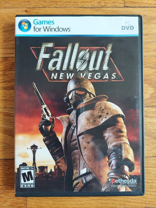Fallout: New Vegas (2010) PC DVD Game Used Games for Windows Bethesda - Retro Daddy Gaming
