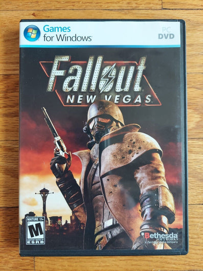 Fallout: New Vegas (2010) PC DVD Game Used Games for Windows Bethesda - Retro Daddy Gaming