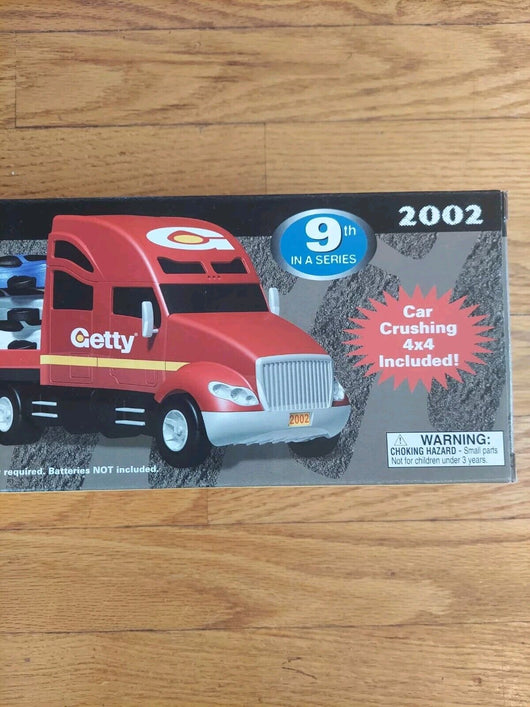 GETTY MONSTER HAULER 2002 9th Series. RARE COLLECTIBLE Includes a STOMPER TRUCK! - Retro Daddy Gaming