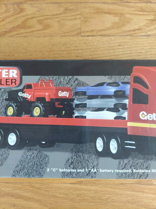 GETTY MONSTER HAULER 2002 9th Series. RARE COLLECTIBLE Includes a STOMPER TRUCK! - Retro Daddy Gaming